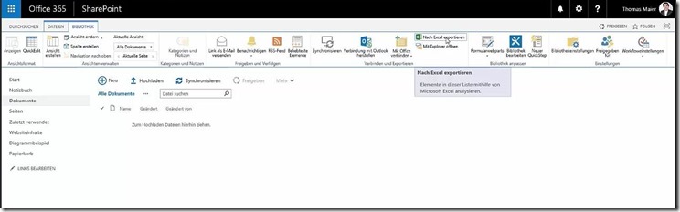 Diagramme aus SharePoint-Daten statt Excel erzeugen_