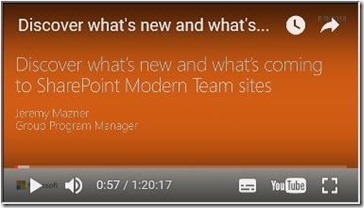 Discover what's new and what's coming to SharePoint Modern Team sites
