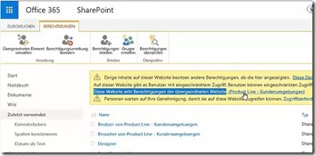 Einstieg in SharePoint Berechtigungen - Websitesammlungsadministrator festlegen__