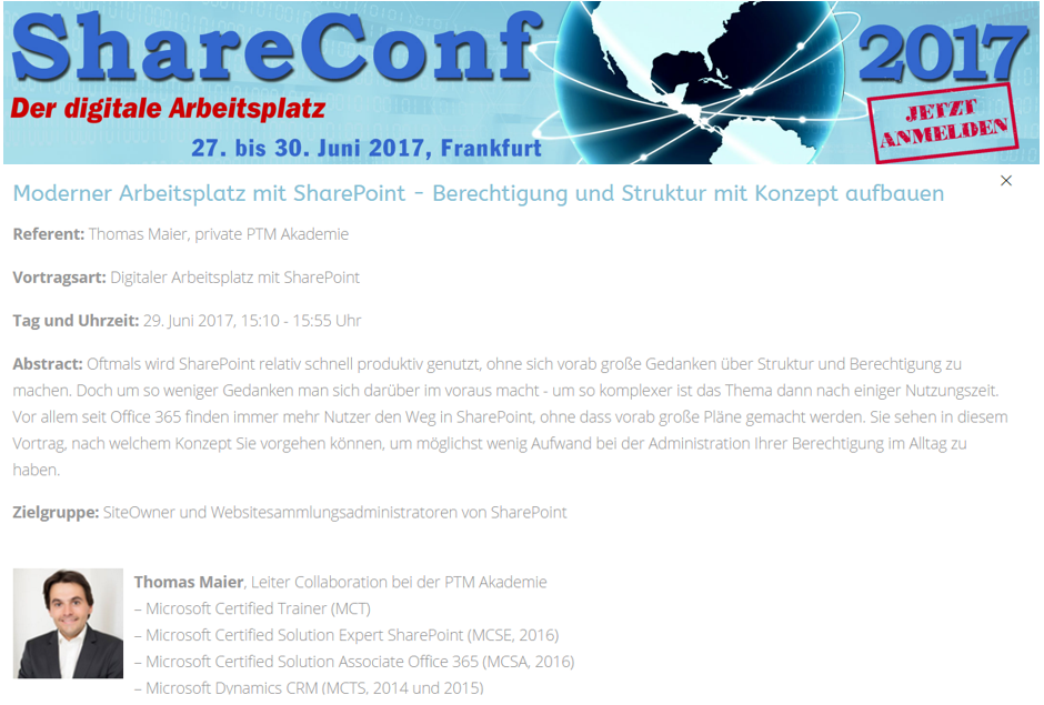 ShareConf 2017