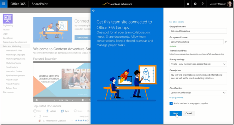 SharePoint-Virtual-Summit - Office 365 Group