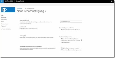 Suchen lassen statt suchen – mittels Benachrichtigen bei neuen Ergebnissen in SharePoint (Online)_