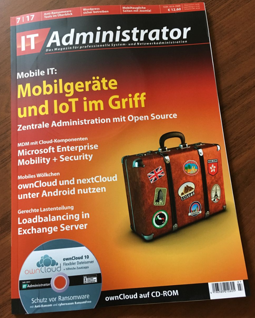 IT Administrator 07/2017