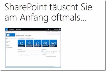 SharePoint - Selbsterklärend