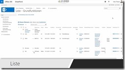 Wissens- und Informationsmanagement mit SharePoint - Listen